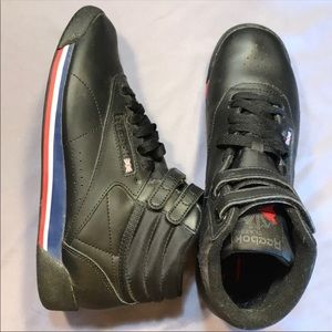 Reebok Freestyle Classic Hightop Sneakers Retro
